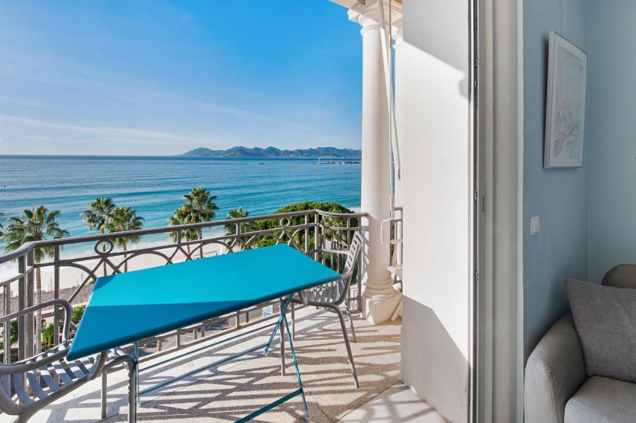 Palais Miramar - Suite Blue Room - Vue Mer -Croisette Emplacement Unique - 20M Plage - Wifi - Clim Cannes Exterior foto
